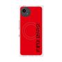 プレミアムスクエアケース with SnapMag［ SUPER PRIVATE - ロゴ - Red&Black ］