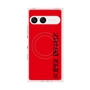 プレミアムスクエアケース with SnapMag［ SUPER PRIVATE - ロゴ - Red&Black ］