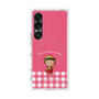 プレミアムスクエアケース with SnapMag［ ちびまる子ちゃん - ピンクチェック ］