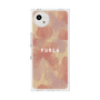プレミアムスクエアケース with SnapMag［ FURLA - FLOWER VELATO-01 ］