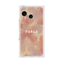 プレミアムスクエアケース with SnapMag［ FURLA - FLOWER VELATO-01 ］