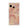 プレミアムスクエアケース with SnapMag［ FURLA - FLOWER VELATO-01 ］