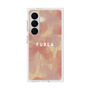 プレミアムスクエアケース with SnapMag［ FURLA - FLOWER VELATO-01 ］