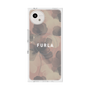 プレミアムスクエアケース with SnapMag［ FURLA - FLOWER VELATO-02 ］