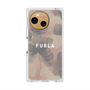 プレミアムスクエアケース with SnapMag［ FURLA - FLOWER VELATO-02 ］