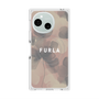 プレミアムスクエアケース with SnapMag［ FURLA - FLOWER VELATO-02 ］