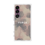 プレミアムスクエアケース with SnapMag［ FURLA - FLOWER VELATO-02 ］