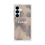 プレミアムスクエアケース with SnapMag［ FURLA - FLOWER VELATO-02 ］