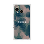 プレミアムスクエアケース with SnapMag［ FURLA - FLOWER VELATO-03 ］