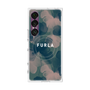 プレミアムスクエアケース with SnapMag［ FURLA - FLOWER VELATO-03 ］