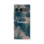 プレミアムスクエアケース with SnapMag［ FURLA - FLOWER VELATO-03 ］