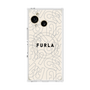 プレミアムスクエアケース with SnapMag［ FURLA - SIGNATURE-01 ］