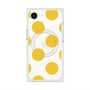 プレミアムスクエアケース with SnapMag［ シンプルドット - Yellow ］