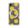 プレミアムスクエアケース with SnapMag［ シンプルドット - Yellow ］