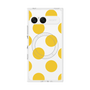 プレミアムスクエアケース with SnapMag［ シンプルドット - Yellow ］