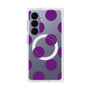 プレミアムスクエアケース with SnapMag［ シンプルドット - Purple ］
