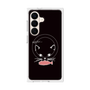 プレミアムスクエアケース with SnapMag［ 食いしん坊なねこ - Black ］