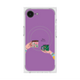 プレミアムスクエアケース with SnapMag［ Teatime - Purple ］