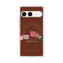 プレミアムスクエアケース with SnapMag［ Teatime - Brown ］