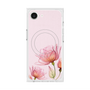 プレミアムスクエアケース with SnapMag［ Natural Flower - Pink ］