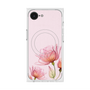 プレミアムスクエアケース with SnapMag［ Natural Flower - Pink ］