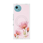 プレミアムスクエアケース with SnapMag［ Natural Flower - Pink ］