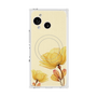 プレミアムスクエアケース with SnapMag［ Natural Flower - Yellow ］