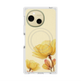 プレミアムスクエアケース with SnapMag［ Natural Flower - Yellow ］