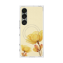 プレミアムスクエアケース with SnapMag［ Natural Flower - Yellow ］