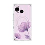 プレミアムスクエアケース with SnapMag［ Natural Flower - Purple ］