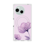 プレミアムスクエアケース with SnapMag［ Natural Flower - Purple ］