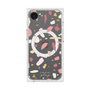 プレミアムスクエアケース with SnapMag［ Pink pieces ］