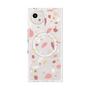 プレミアムスクエアケース with SnapMag［ Pink pieces ］