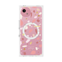 プレミアムスクエアケース with SnapMag［ Pink pieces ］