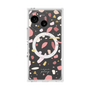 プレミアムスクエアケース with SnapMag［ Pink pieces ］
