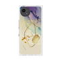 プレミアムスクエアケース with SnapMag［ Marble Nuance Painting Purple ］