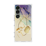 プレミアムスクエアケース with SnapMag［ Marble Nuance Painting Purple ］