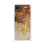 プレミアムスクエアケース with SnapMag［ Marble Nuance Painting Brown ］