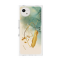 プレミアムスクエアケース with SnapMag［ Marble Nuance Painting Green ］
