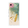 プレミアムスクエアケース with SnapMag［ Marble Nuance Painting Green ］