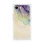 プレミアムスクエアケース with SnapMag［ Marble Purple ］