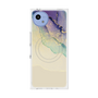 プレミアムスクエアケース with SnapMag［ Marble Purple ］