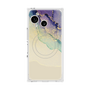プレミアムスクエアケース with SnapMag［ Marble Purple ］