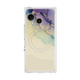 プレミアムスクエアケース with SnapMag［ Marble Purple ］