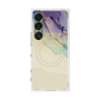 プレミアムスクエアケース with SnapMag［ Marble Purple ］