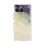 プレミアムスクエアケース with SnapMag［ Marble Purple ］