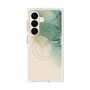 プレミアムスクエアケース with SnapMag［ Marble Green ］