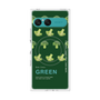 プレミアムスクエアケース with SnapMag［ GREEN-Broccoli ］