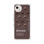 プレミアムスクエアケース with SnapMag［ BROWN-Chocolate ］