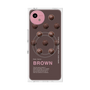 プレミアムスクエアケース with SnapMag［ BROWN-Chocolate ］